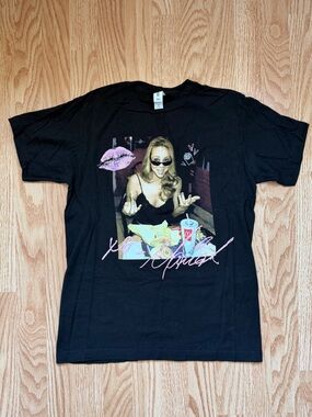 Limited Edition McDonald’s Mariah Carey Black Graphic Short Sleeve Tee